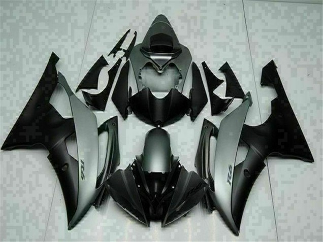 Online R6 08-16 Verkleidung - Grau Schwarz Online R6 08-16 Verkleidung - Grau Schwarz