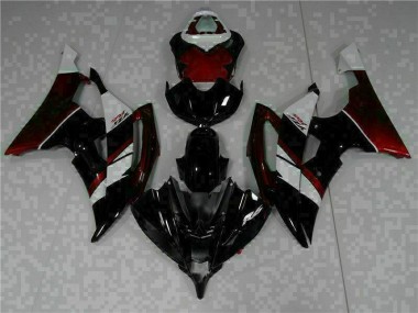 Online R6 08-16 Motorrad Vollverkleidung - Schwarz