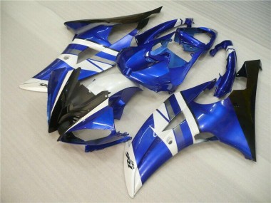 Online R6 08-16 Verkleidung - Blau Weiß Schwarz