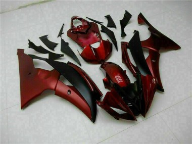 Online R6 08-16 Verkleidung - Rot Schwarz