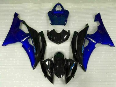 Online R6 08-16 Vollverkleidung - Blau Schwarz