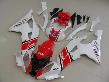 Online R6 08-16 Verkleidungen - Rot Weiß OEM Stil