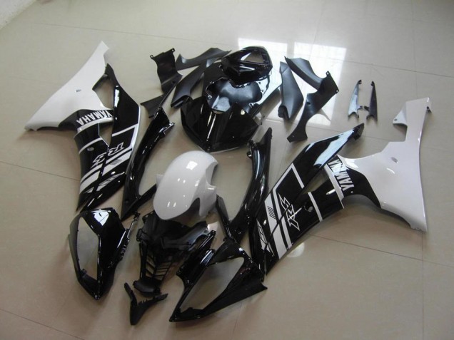 Online R6 08-16 Verkleidungen Komplett Sets - Weiß Schwarz Online R6 08-16 Verkleidungen Komplett Sets - Weiß Schwarz