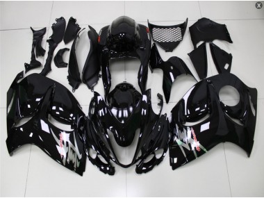 Online GSXR 1300 Hayabusa 08-19 Verkleidungen - Glänzend Schwarz