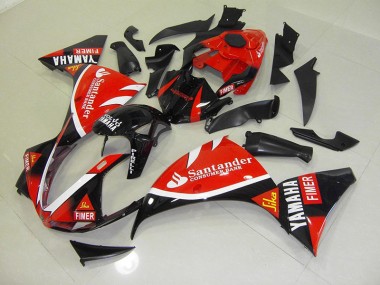 Online R1 09-11 Verkleidungen - Rot Schwarz SantUnder