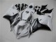 Online CBR 600 RR 09-12 Verkleidungen - Weiß Silber Schwarz Online CBR 600 RR 09-12 Verkleidungen - Weiß Silber Schwarz
