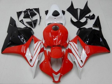 Online CBR 600 RR 09-12 Vollverkleidung - Rot Weiß Schwarz