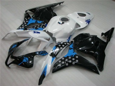 Online CBR 600 RR 09-12 Verkleidungen - Schwarz Weiß Blau