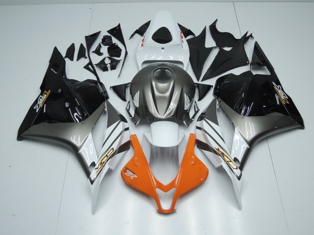 Online CBR 600 RR 09-12 Verkleidungen - Orange Grau Schwarz Online CBR 600 RR 09-12 Verkleidungen - Orange Grau Schwarz