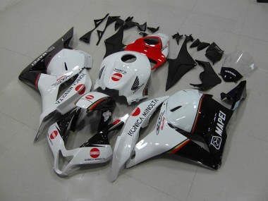 Online CBR 600 RR 09-12 Verkleidungen - Rot Konica Minolta