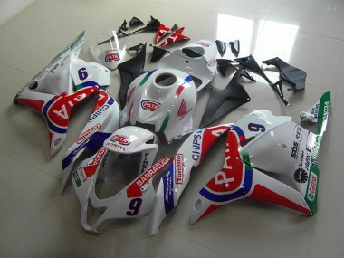 Online CBR 600 RR 09-12 Verkleidungen - Rot Weiß Pata