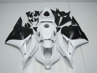 Online CBR 600 RR 09-12 Verkleidungen - Weiß Matt Schwarz