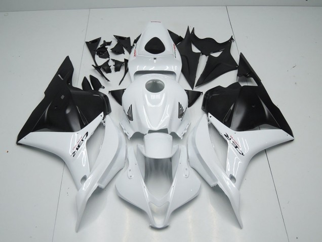 Online CBR 600 RR 09-12 Verkleidungen - Weiß Matt Schwarz