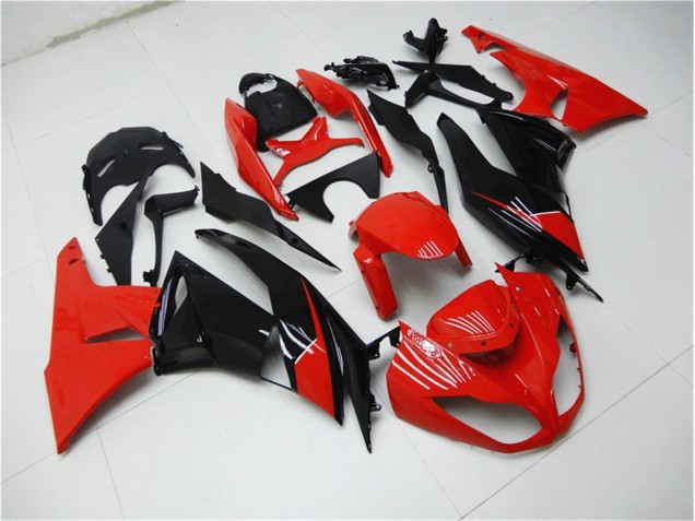 Online ZX6R 09-12 Verkleidungen - Rot Schwarz Online ZX6R 09-12 Verkleidungen - Rot Schwarz