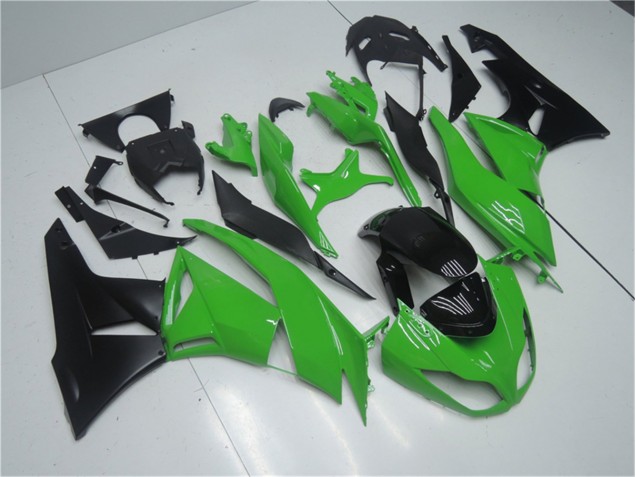 Online ZX6R 09-12 Vollverkleidung - Grün Schwarz Online ZX6R 09-12 Vollverkleidung - Grün Schwarz