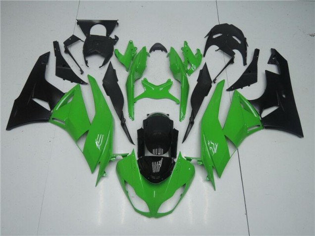Online ZX6R 09-12 Vollverkleidung - Grün Schwarz Online ZX6R 09-12 Vollverkleidung - Grün Schwarz