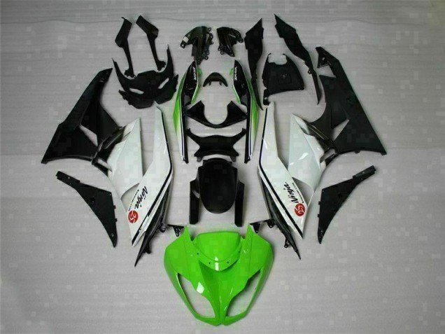 Online ZX6R 09-12 Verkleidungen - Grün Schwarz Weiß 25 Online ZX6R 09-12 Verkleidungen - Grün Schwarz Weiß 25