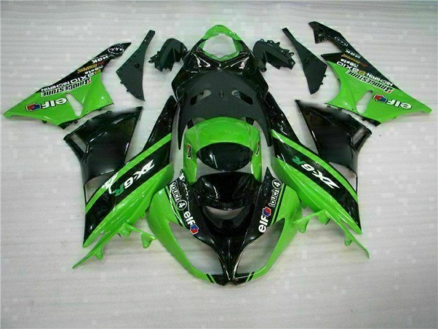 Online ZX6R 09-12 Verkleidungen - Grün Schwarz Online ZX6R 09-12 Verkleidungen - Grün Schwarz