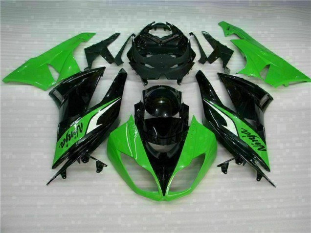 Online ZX6R 09-12 Vollverkleidung - Schwarz Grün Online ZX6R 09-12 Vollverkleidung - Schwarz Grün