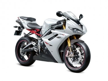 Online Daytona 675 Triple 09-12 Verkleidungen - Perl Weiß Schwarz