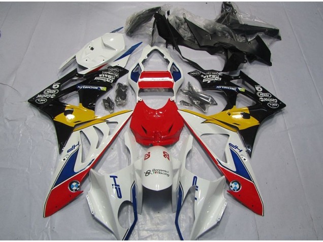 Online S1000RR 09-14 Verkleidungen - Rot Weiß Gelb Online S1000RR 09-14 Verkleidungen - Rot Weiß Gelb