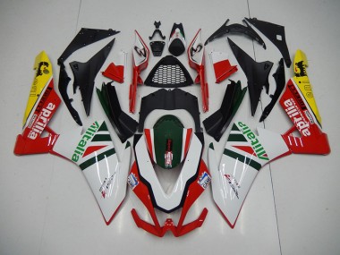 Online RSV4 09-15 Verkleidungen - Weiß Rot Alitalia