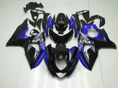 Online GSXR 1000 K9 09-16 Verkleidungen - Blau und Schwarz