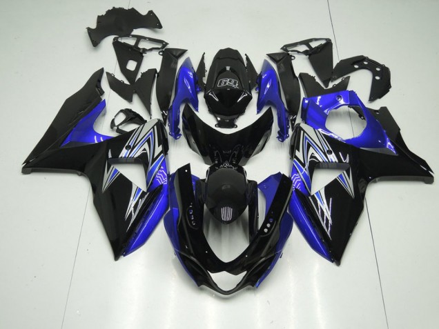 Online GSXR 1000 K9 09-16 Verkleidungen - Blau und Schwarz Online GSXR 1000 K9 09-16 Verkleidungen - Blau und Schwarz