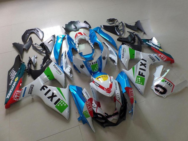 Online GSXR 1000 K9 09-16 Verkleidungen - Hell blau Fixi Online GSXR 1000 K9 09-16 Verkleidungen - Hell blau Fixi