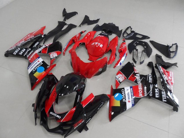 Online GSXR 1000 K9 09-16 Verkleidungen - Rot Jomo Online GSXR 1000 K9 09-16 Verkleidungen - Rot Jomo