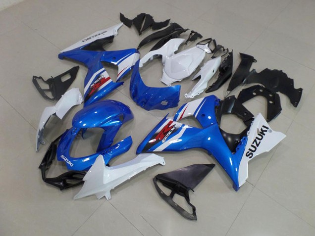 Online GSXR 1000 K9 09-16 Motorrad Verkleidung - Blau Weiß Online GSXR 1000 K9 09-16 Motorrad Verkleidung - Blau Weiß