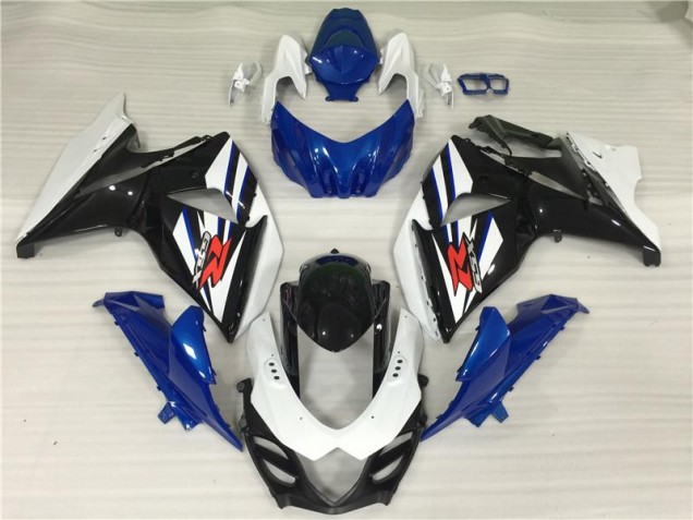 Online GSXR 1000 K9 09-16 Verkleidung - Weiß Blau Schwarz Online GSXR 1000 K9 09-16 Verkleidung - Weiß Blau Schwarz