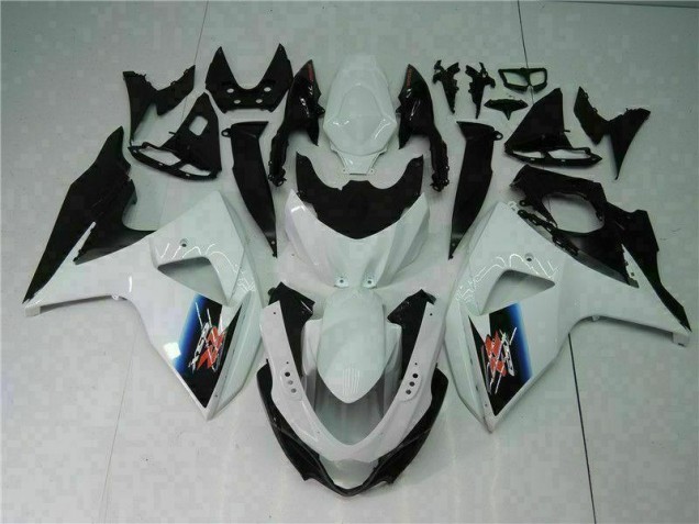 Online GSXR 1000 K9 09-16 Vollverkleidung - Weiß Schwarz Online GSXR 1000 K9 09-16 Vollverkleidung - Weiß Schwarz