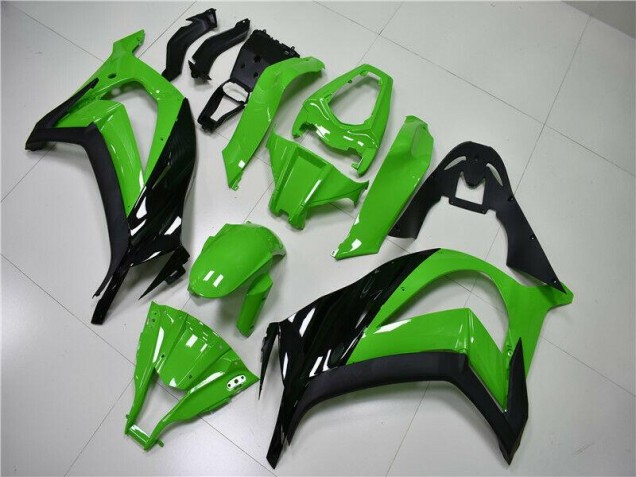 Online ZX10R 11-15 Vollverkleidung - Grün Schwarz Online ZX10R 11-15 Vollverkleidung - Grün Schwarz