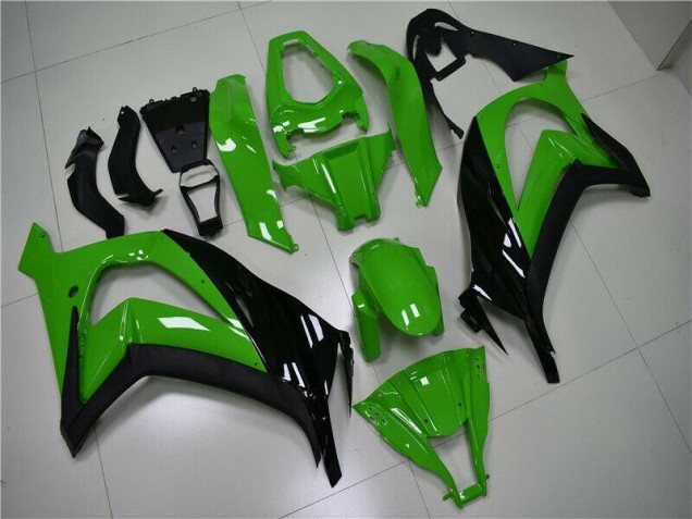 Online ZX10R 11-15 Vollverkleidung - Grün Schwarz Online ZX10R 11-15 Vollverkleidung - Grün Schwarz