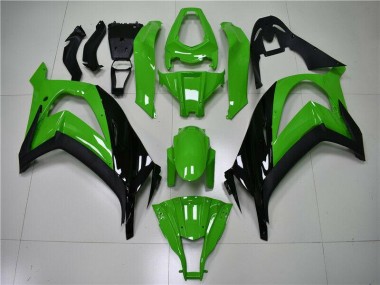 Online ZX10R 11-15 Vollverkleidung - Grün Schwarz