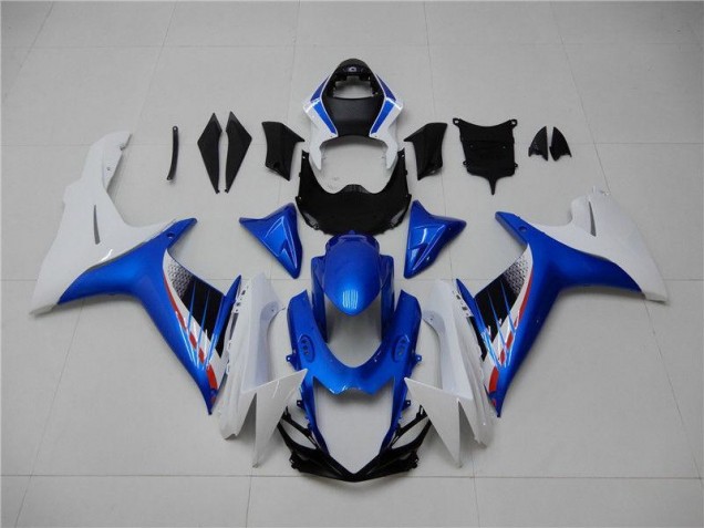 Online GSXR 600 / 750 K11 11-24 Verkleidungen - Blau Weiß Online GSXR 600 / 750 K11 11-24 Verkleidungen - Blau Weiß