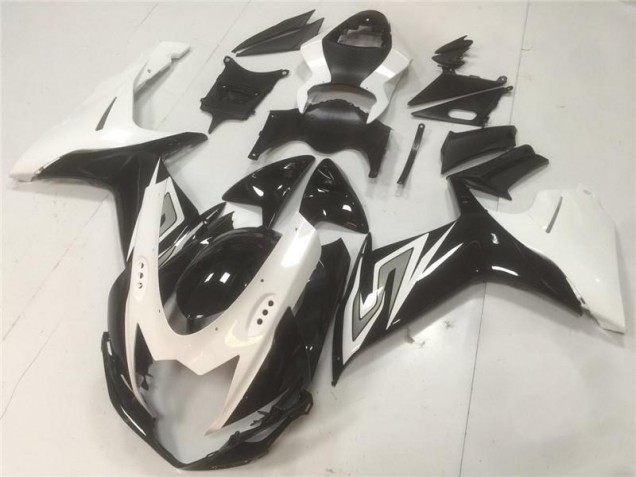 Online GSXR 600 / 750 K11 11-24 Verkleidungen - Schwarz Weiß