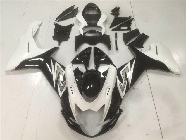 Online GSXR 600 / 750 K11 11-24 Vollverkleidung - Schwarz Weiß Online GSXR 600 / 750 K11 11-24 Vollverkleidung - Schwarz Weiß