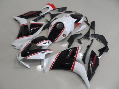 Online CBR 1000 RR 12-16 Verkleidungen - Schwarz Weiß Rot Streifen