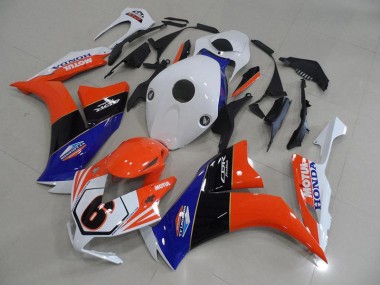 Online CBR 1000 RR 12-16 Verkleidungen - Orange Weiß TT Legend