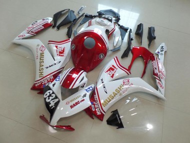 Online CBR 1000 RR 12-16 Verkleidungen - Rot Musashi