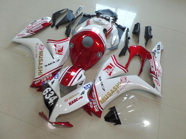 Online CBR 1000 RR 12-16 Verkleidungen - Rot Musashi Online CBR 1000 RR 12-16 Verkleidungen - Rot Musashi
