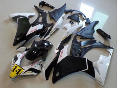 Online CBR 500 RR 13-15 Verkleidungen - Schwarz Weißer Denso Rizoma 14