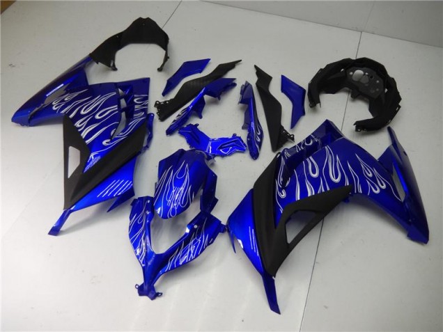 Online EX300 13-16 Verkleidungen - Blau Weiß Schwarz Online EX300 13-16 Verkleidungen - Blau Weiß Schwarz