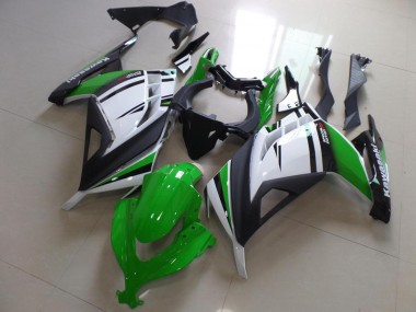 Online ZX 300R 13-16 Verkleidungen - Grün Schwarz und Weiß