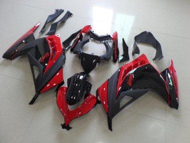 Online ZX 300R 13-16 Verkleidungen - Rot Schwarz