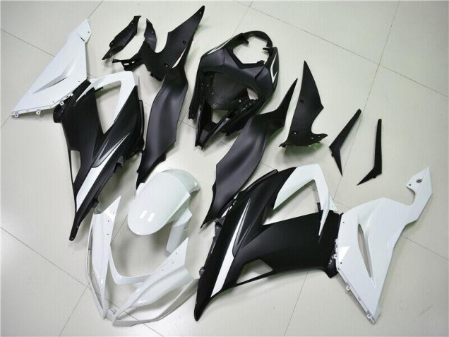 Online ZX6R 13-18 Verkleidung - Weiß Schwarz