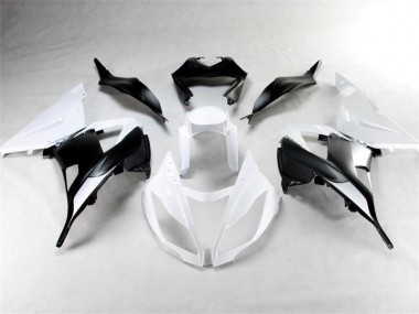 Online ZX6R 13-18 Verkleidung - Weiß Schwarz