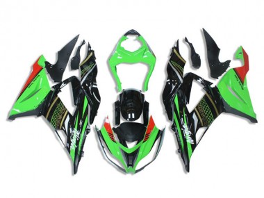 Online ZX6R 13-18 Verkleidungen - Grün Schwarz